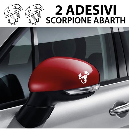 Adesivi logo abarth - 2,