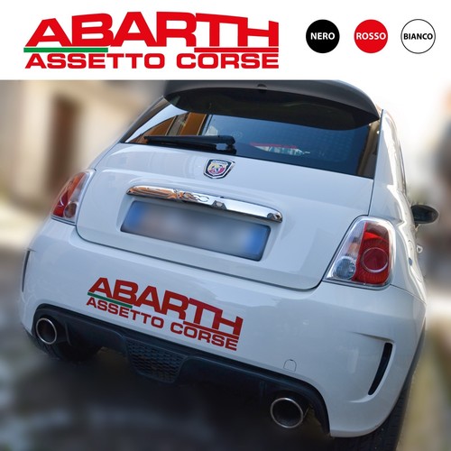 Adesivo abarth fiat 500 - adesivo,